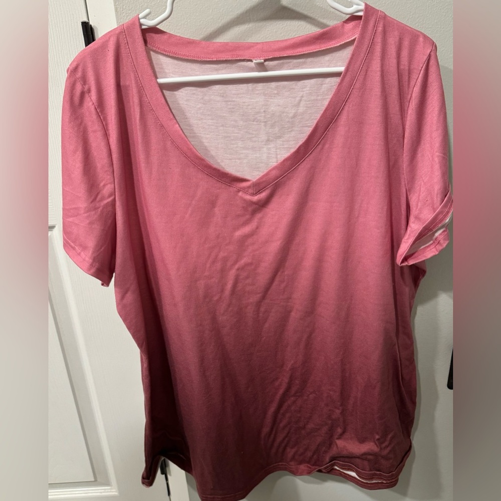Pink Ombré Top